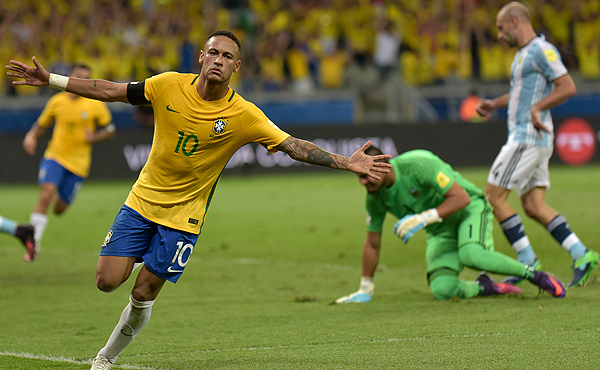 Brasil 3x0 Argentina Eliminatórias Copa do Mundo Rússia 2018 10/11/2016  Mineirão - Belo Horizonte - Brasil #neymar #ne…