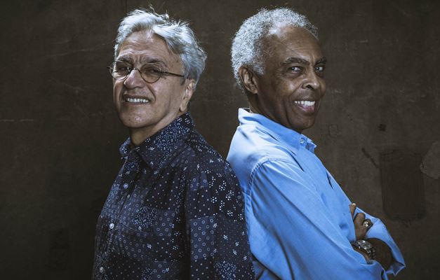 SC -  Caetano Veloso e Gilberto Gil fazem a turnê do show Caetano & Gil  Dois Amigos Um Século de Música