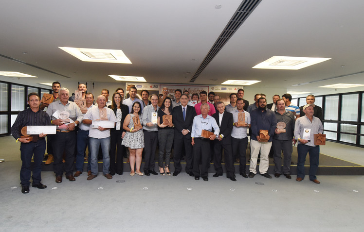 Premiação concurso qualidade dos cafés  de Minas.
