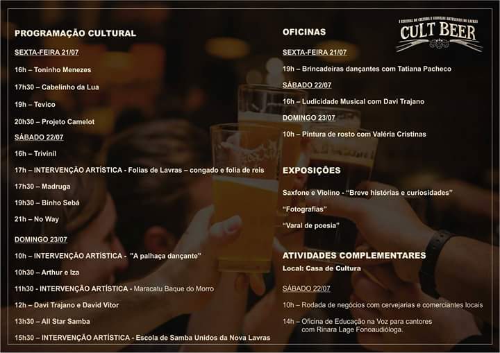 Cult Beer programação