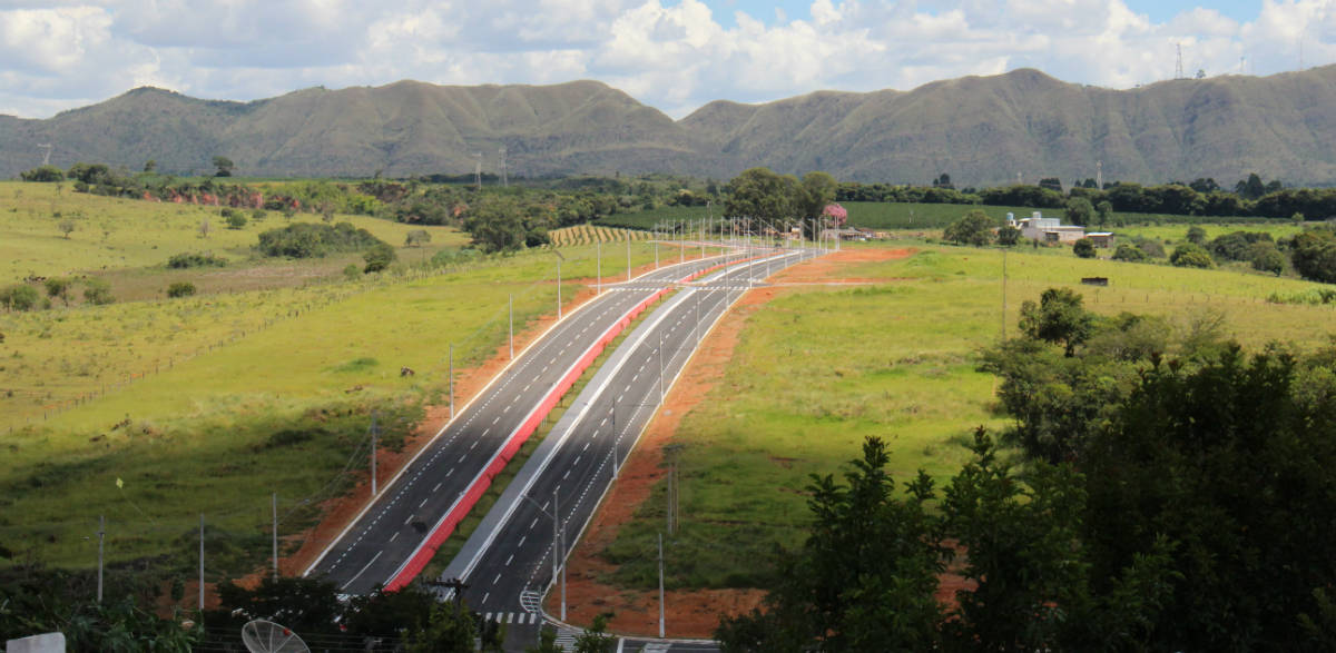 Avenida do Futuro, onde ficará o Shopping Center