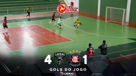 Lavras Futsal goleia TAC por 4 a 1 e garante a melhor campanha da Copa Alterosa